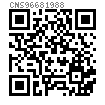 CNS  9668 - 1988 开槽扁圆顶柱头小螺钉