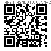 ASME B 18.6.5M (T8) - 2000 (R2010) 米制開槽沉頭自攻螺釘 [Table 8]