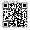 CNS  4255 - 1978 帶安全環的彈墊