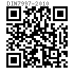 DIN  7997 - 2010 十字槽沉頭木螺釘