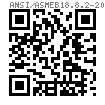 ASME B 18.8.2 - 2000 (R2010) 圆头槽销 [Table 7]