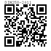 DIN  258 - 2011 帶螺紋圓錐銷