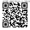 ASME/ANSI B 18.1.3M - 1983 (R2006) 米制平圓頭鉚釘 [Table 3] (ASTM A31, SAE J430)