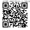 ASME/ANSI B 18.1.3M - 1983 (R2006) 米制沉头铆钉 [Table 5] (ASTM A31, SAE J430)