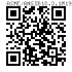 ASME/ANSI B 18.3.1M - 1986 (R2008) 米制内六角圆柱头螺钉 [Table 1] (ASTM A574M / F837M / A1-70)