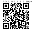 ASME/ANSI B 18.3.5M - 1986 (R2008) 米制内六角沉頭螺釘 (ASTM F835M / F879M / A1-70)