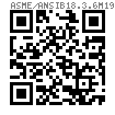 ASME/ANSI B 18.3.6M (FLAT) - 1986 (R2002) 米制内六角平端緊定螺釘 (ASTM F912M / F880M /A1-70)