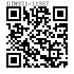 DIN  931-1 - 1987 六角头粗杆半牙螺栓M1.6-M39