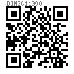 DIN  961 - 1990 全螺紋六角頭細牙螺栓 A級和B級