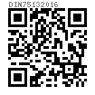 DIN  7513 (FE) - 2016 开槽沉头自攻自切螺钉