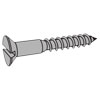 Slotted Countersunk Head Wood Screws - Symbol F S