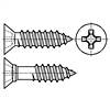 Type I Cross Recessed Flat Countersunk Trim Head Tapping Screws - Type AB Thread Forming [Table 17]
