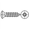 Type IA Cross Recessed Oval Countersunk Head Tapping Screws - Type A Thread Forming [Table 22]