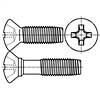 Type I Cross Recessed Oval Countersunk Trim Head Tapping Screws - Type C Thread Forming [Table 28]