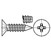 Type I Cross Recessed 100°Flat Countersunk Head Tapping Screws - Type B and BP Thread Forming [Table VI2]