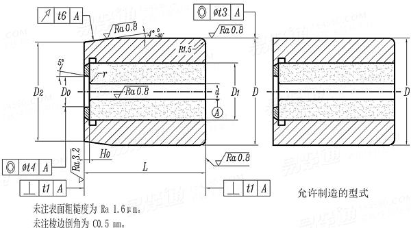 JB /T 4209.3 - 2014 六角头螺栓冷镦模-细杆凹模 B型 （适用于GB5784）