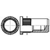 平头条纹盲孔铆螺母