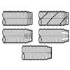 Dimensions of Type TRS Tapping Screws