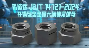 【国标】开槽型全金属六角锁紧螺母